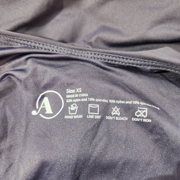 Andie Swim The Catalina One Piece Swimsuit Navy New With Tags Women's Size XXS - Picture 7 of 15